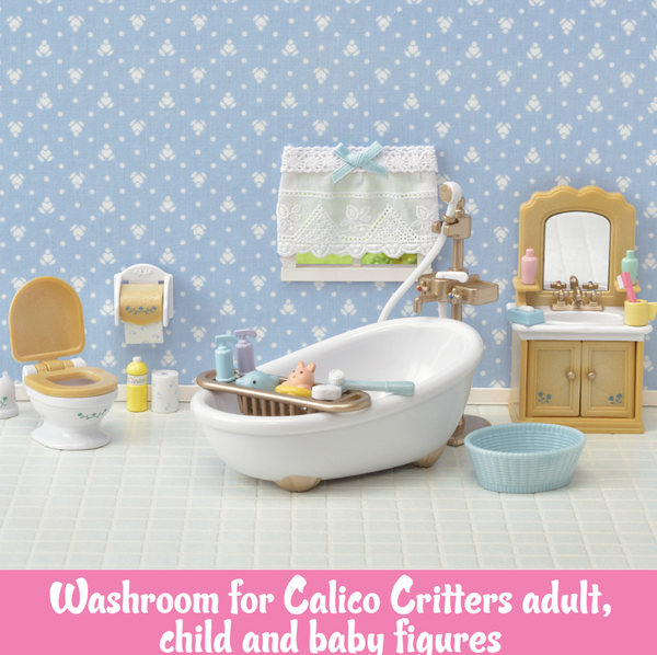 Calico Critters Country Bathroom Set