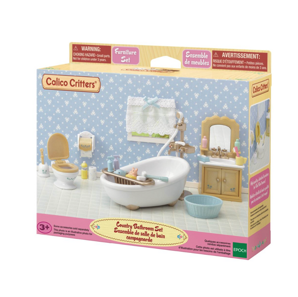 Calico Critters Country Bathroom Set