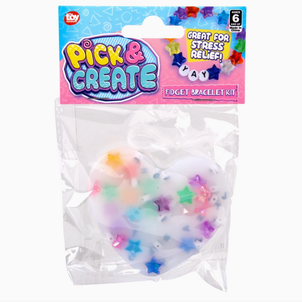 Pick N Create Heart Beaded Fidget Bracelet