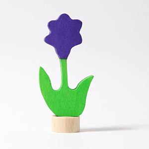 Grimm's Decorative Figure: Purple Flower
