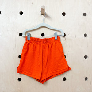 Vintage 1980s Orange Shorts / 6-8x