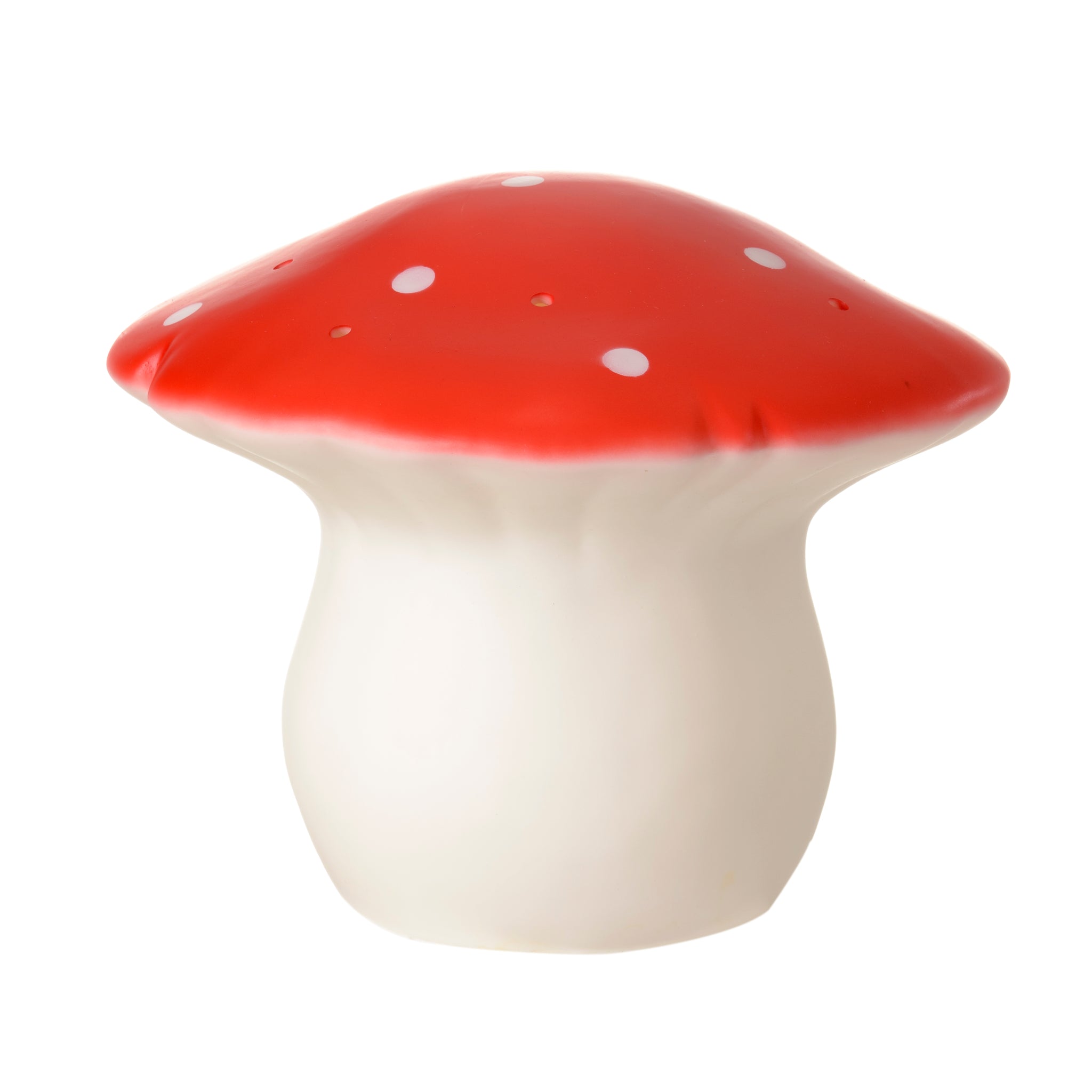 Medium Mushroom Lamp in Red