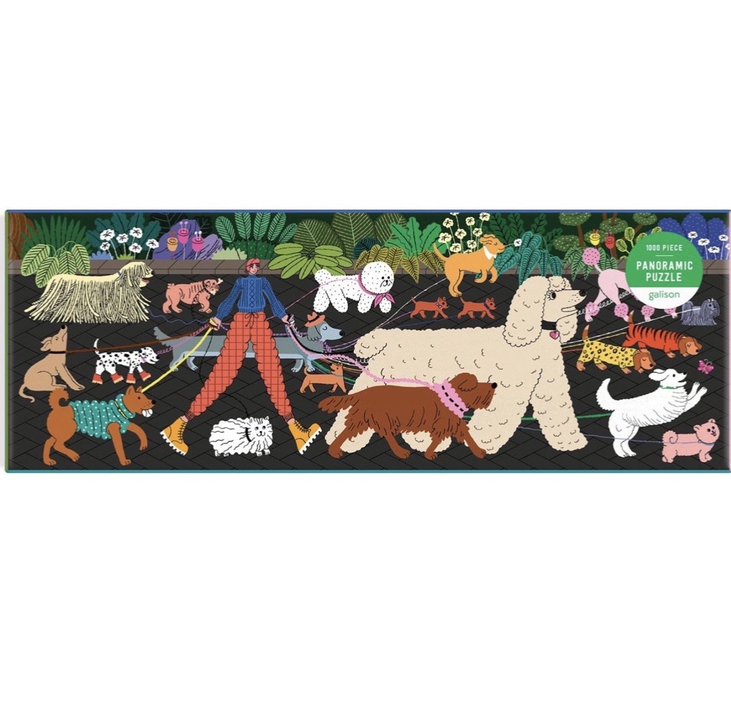 Dog Walk Panoramic 1000 piece Family Puzzle
