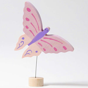 Grimm's Decorative Figure: Pink Butterfly