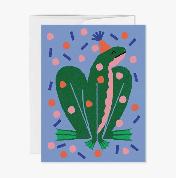 Grenouille (Frog) Card