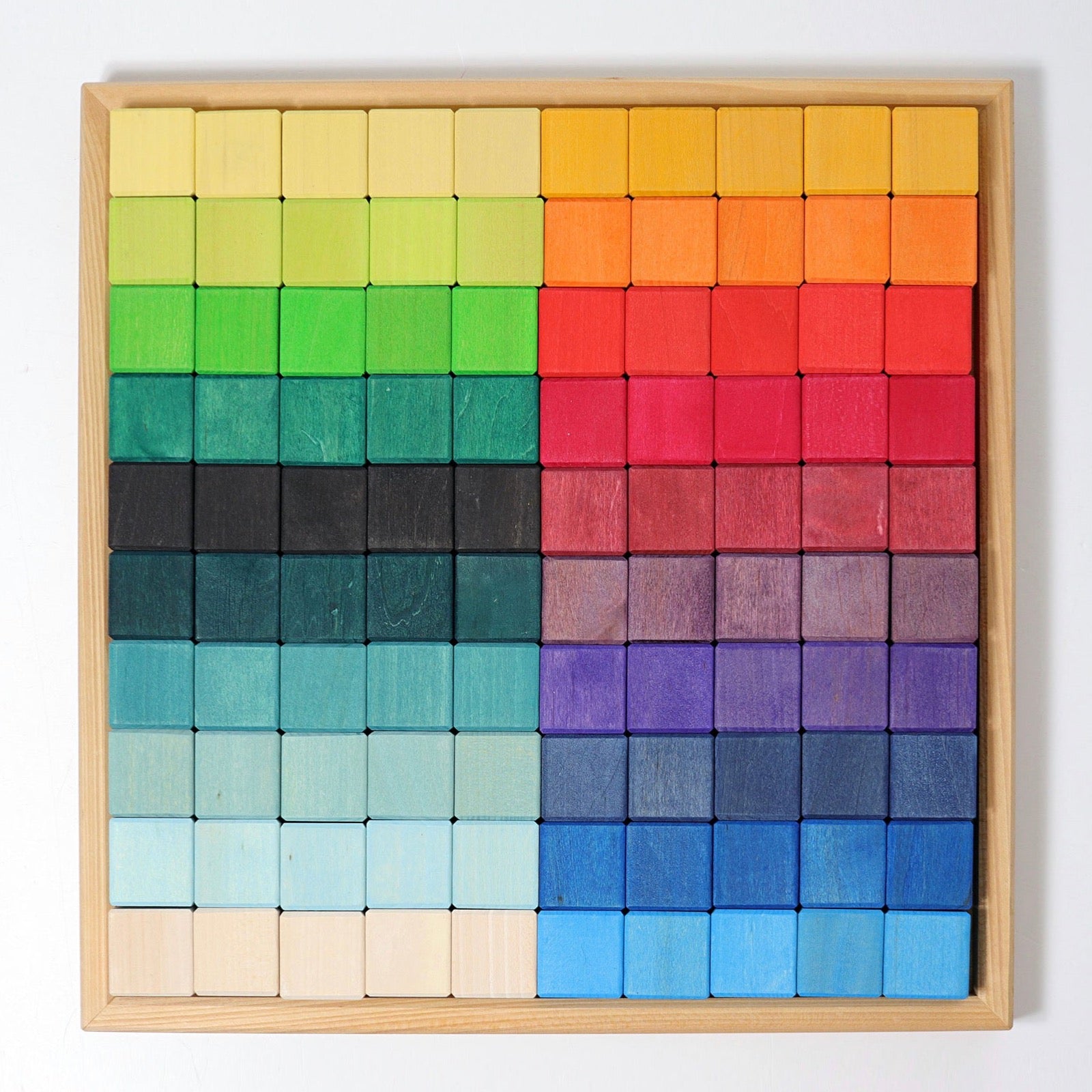 Grimm's Large Rainbow Mosaic Blocks