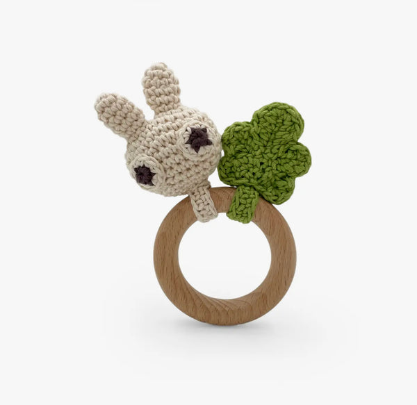 Pinpin The Rabbit Teether and Rattle by Myum