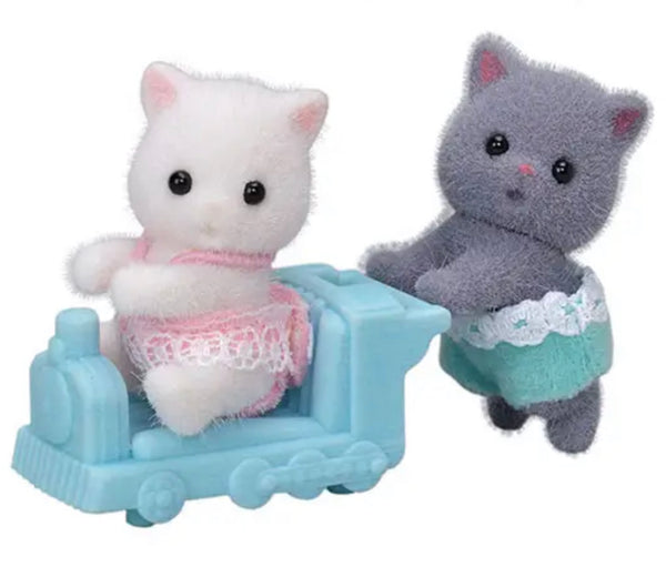Calico Critters Persian Cat Twins