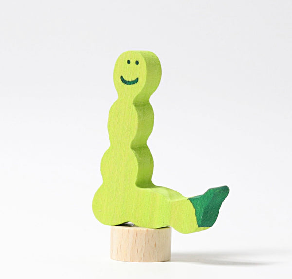 Grimm's Decorative Figure: green worm