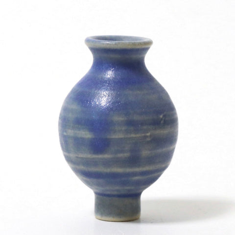 Grimm's Blue Ceramic Vase for Celebration Rings