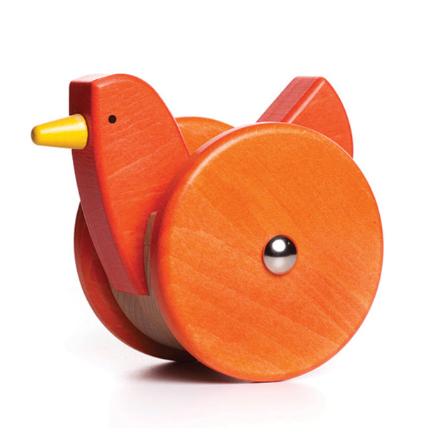Wobbling Chicken Toy by Bajo (more colors!)