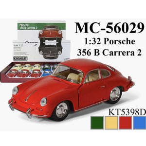 Die Cast Porsche 356 B Carrera 2 (4 colors)