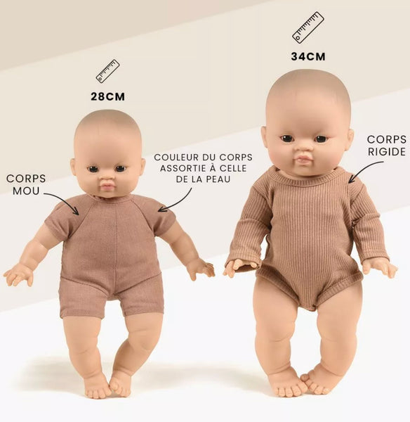 "Babies Collection" soft-bodied dolls by Minikane: Mattéo