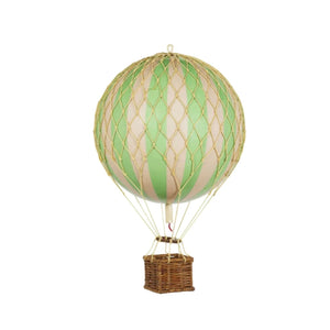 Hot Air Balloon Decoration (medium) - Green Stripes