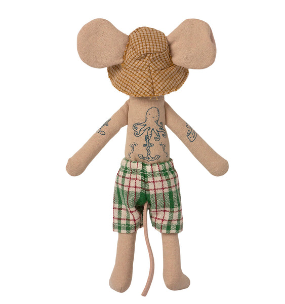 Beach Dad Mouse by Maileg