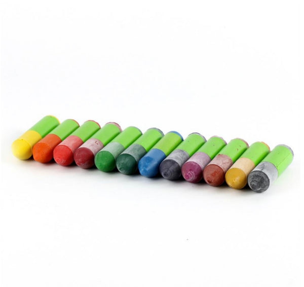 Mini Wax Crayons by ökoNORM "Gnomes” - 12 nawaro colors in wooden box