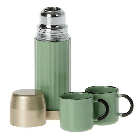 Thermos and Cups (mint) by Maileg