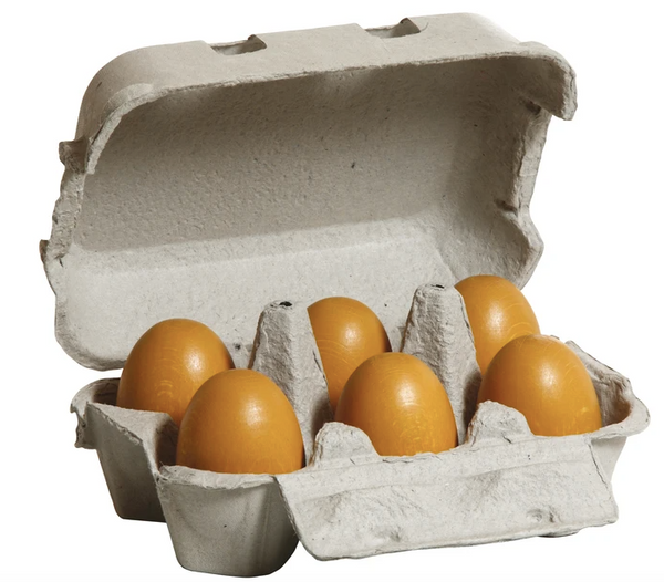 Carton of Eggs (6pcs) by Erzi