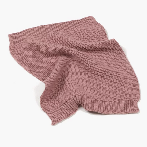Blush Knit Blanket for Minikane Dolls