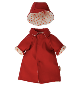 Rainwear with hat for Maileg Teddy Mum
