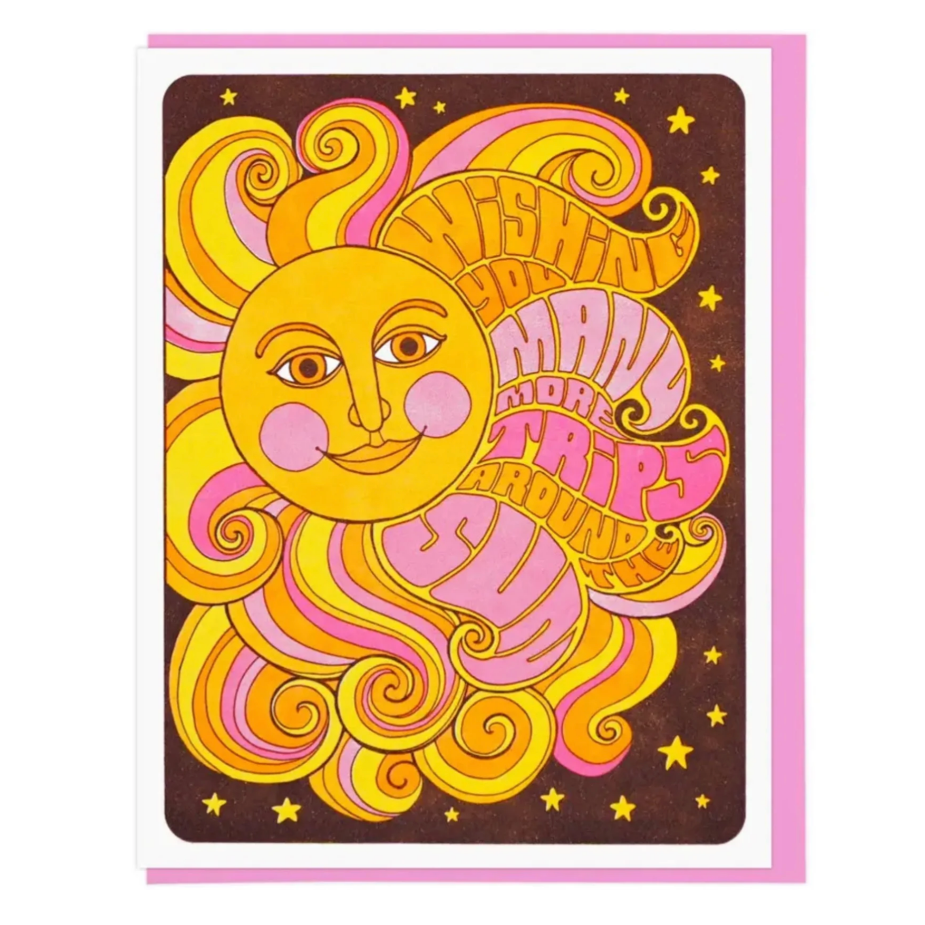Many More Trips Around The Sun Birthday Card