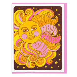 Many More Trips Around The Sun Birthday Card