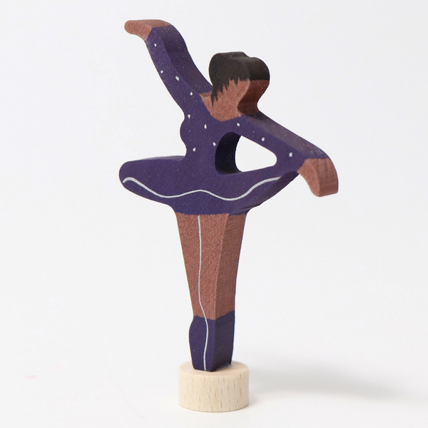 Grimm's Decorative Figure: Lilac Ballerina
