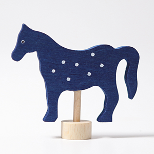 Grimm's Decorative Figure: Blue Horse