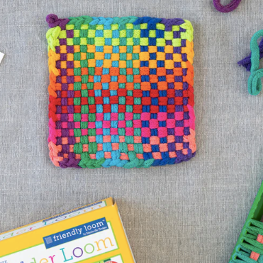 Friendly Loom, Traditional Potholder Loom and Loops