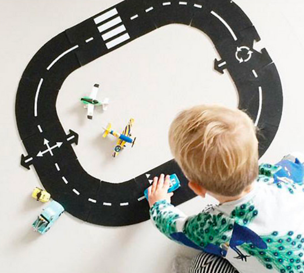 Small Flexible Toy Road Set - Ringroad
